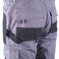 STALCO Pracovné nohavice s ochranou pásu šedé veľkosť XL