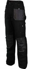 STALCO Ochranné pracovné nohavice čierne XL