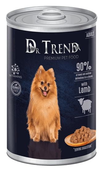 Dr.Trend Premium s jahňacím mäsom v jemnej omáčke 400 g