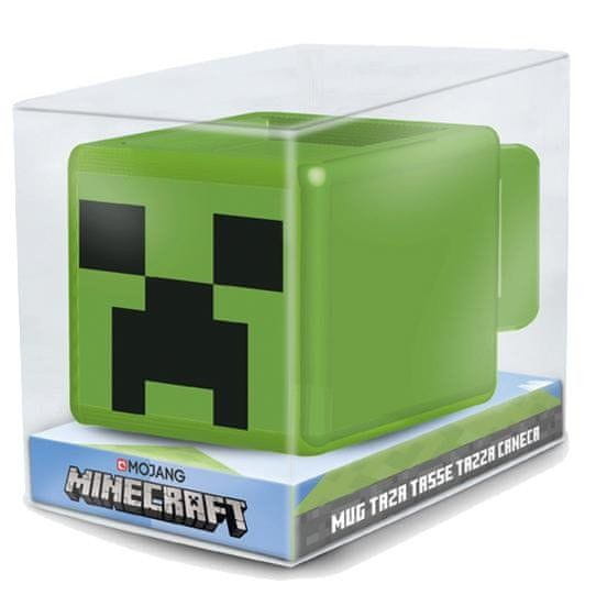 Stor Minecraft Hrnček 3D - Creeper 440 ml