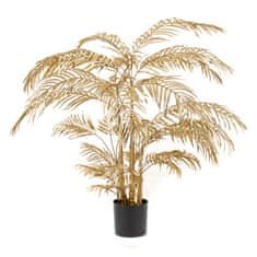 Petromila vidaXL Emerald Umelý strom palma areca 145 cm zlatý