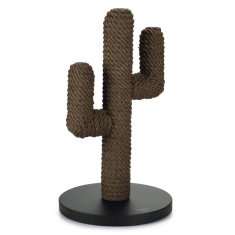 Vidaxl Designed by Lotte Škrabadlo kaktus pre mačky drevené 35x60 cm čierne