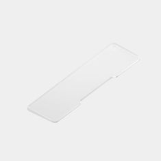 NuPhy Mono Wrist Rest - Opierka zápästia pre nízkoprofilovú klávesnicu, Frosted Polycarbonate