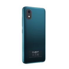 Cubot J20 (3+32GB), smartfón s 4" displejom, 2 350 mAh, 5MPix, zelený + gélové puzdro ZDARMA