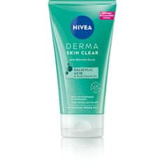 Nivea Čistiaci pleťový peeling Derma Skin Clear (Anti-Blemish Scrub) 150 ml