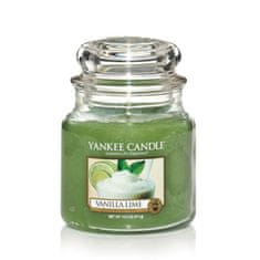 Yankee Candle VANILLA LIME - Stredná sviečka 411g