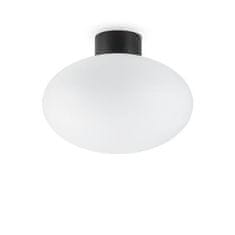 Ideal Lux Vonkajšia stropná prisadená základňa Ideal Lux Clio MPL1 Nero 148878 E27 1x60W IP44 9cm čierna