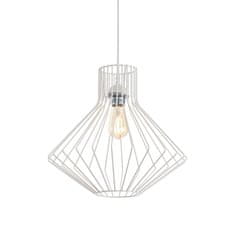 Ideal Lux Závesné svietidlo Ideal Lux Ampolla-4 SP1 bianco 200903 E27 1x60W 39,5 cm biele