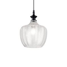 Ideal Lux Závesné svietidlo Ideal Lux LORD SP1 TRASPARENTE 263632 E27 1x60W IP20 23cm číre