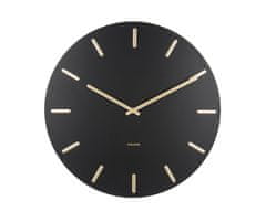 Karlsson Dizajnové nástenné hodiny 5716BK 45cm