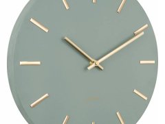 Karlsson Dizajnové nástenné hodiny 5821DG Charm small, 30 cm