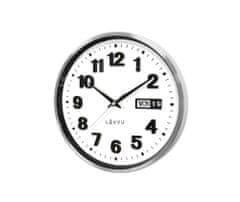LAVVU Kovové hodiny s ukazovateľom dátumu LAVVU DATE METAL, LCT4050