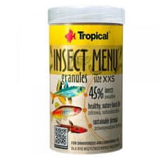 TROPICAL Insect Menu Granules Size XXS 1000ml/640g krmivo pre ryby s vysokým obsahom hmyzu