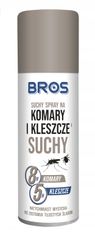 BROS Suchý sprej proti kliešťom a komárom 90ml