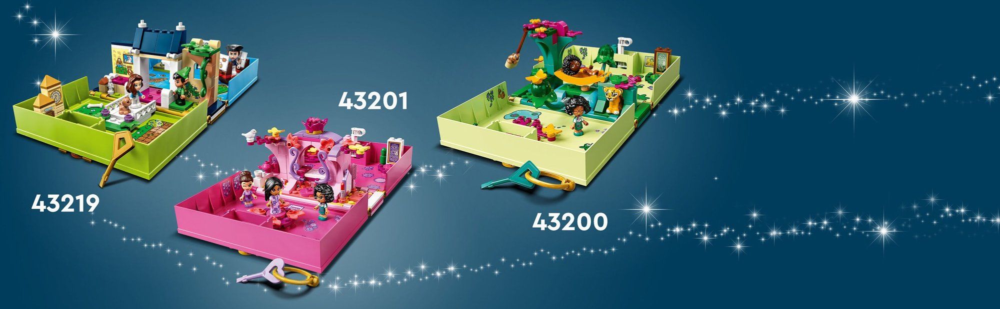 LEGO Disney 43220 Peter Pan a Wendy a ich rozprávková kniha dobrodružstvo