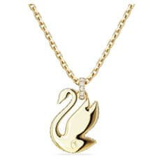 Swarovski Nežný pozlátený náhrdelník s Labutou Iconic Swan 5647553