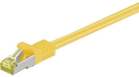 MICRONET MicroConnect patch kábel S/FTP, RJ45, Cat7, 15m, žltá