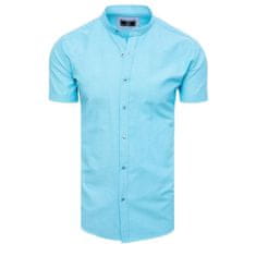 Dstreet Pánske tričko s krátkym rukávom OVEA modré kx1000 XL