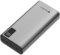 GoGEN powerbanka PB200008, 20000mAh, strieborná