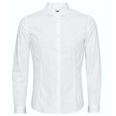 Jack&Jones Pánska košeľa JJPRPARMA Slim Fit 12097662 White (Veľkosť XXL)