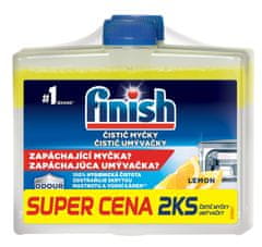 Finish Čistič umývačky Lemon Sparkle 2 x 250 ml, DUO