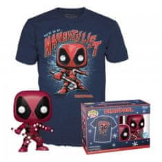 Funko POP Zberateľská Figúrka Marvel Deadpool Christmas & T-Shirt size L 400