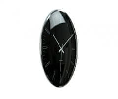 Karlsson Nástenné hodiny Dragonfly, Dome glass KA5754BK, 40cm