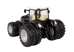 Lean-toys R/C traktor na diaľkové ovládanie čierny 2.4G kovový