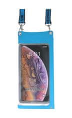 TopQ Univerzálne vodotesné púzdro na mobil Style modré 95257