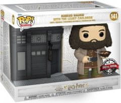 Funko POP! Zberateľská Figúrka 141 Deluxe Harry Potter Diagon Alley The Leaky Cauldron Hagrid limited special edition