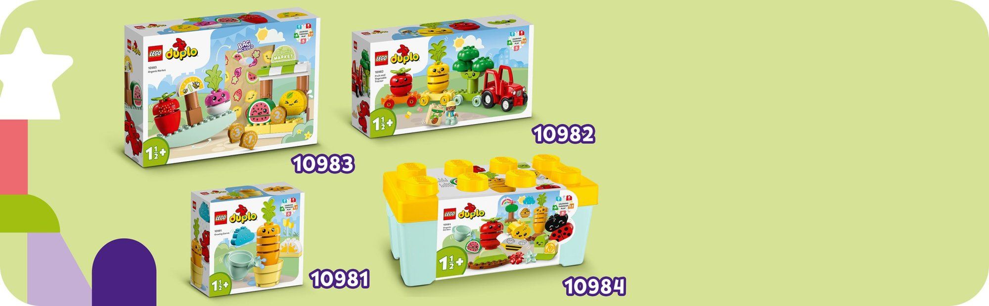 LEGO DUPLO 10984 Bio záhradka