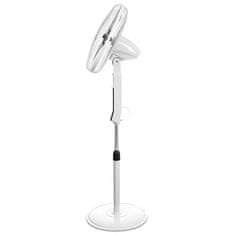 Adler Stojanový ventilátor 40 cm / 16" LED s diaľkovým ovládaním