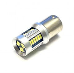 AUTOLAMP LED 12V-24V (P21W) Ba15s číra 30xSMD 