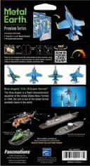 Metal Earth 3D puzzle F/A-18 Super Hornet - Blue Angels (ICONX)