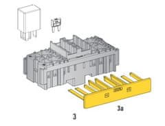 MTA Modul - 8 MINIpoistkový +4 MICROrelé+zaisťovač