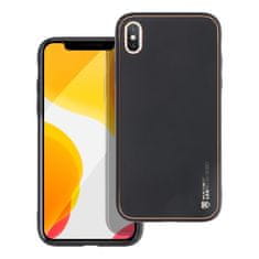 FORCELL Obal / kryt pre Apple iPhone X čierne - Forcell LEATHER