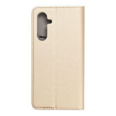 MobilMajak Puzdro / obal na Samsung Galaxy A54 zlatý - kniha Smart Case Book