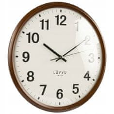 LAVVU Nástenné hodiny Lavvu Essential wood LCS4041, 30 cm