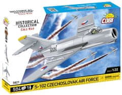 Cobi 5821 Cold War S-102 Czechoslovak Air Force, 1:32, 504 k, 1 f