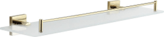 Mexen Rufo sklenená polička, zlatá (7050937-50)