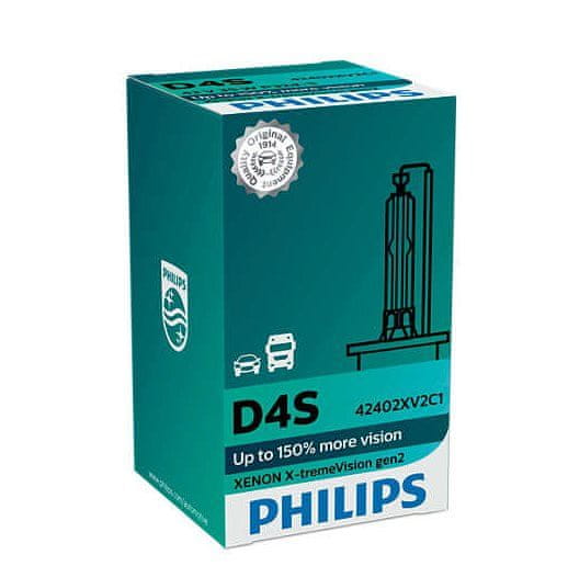 Philips Výbojka xenónová D4S 42V 35W P32d-2 X-tremeVision gen2