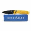 Bugout WorkSharp Exclusive-Blue Class (PP0004939), vreckový nôž 8 cm, žltá, Grivory