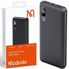 Mcdodo MCDODO POWERBANK 10000MAH QC 3.0 USB-C PD 22,5W MC-6041