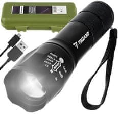 Trizand  18368 Svietidlo T6, USB, LED CREE-XML-T6