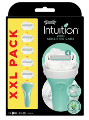 Intuition Sensitive Care XXL holiaci strojček + 5 náhradných hlavíc