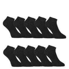 Styx 10PACK ponožky nízke bambusové čierne (10HBN960) - veľkosť XL
