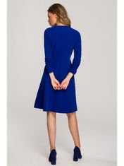 Style Stylove Dámske mini šaty Anglina S325 nevädze modrá L