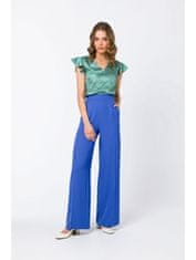 Style Stylove Dámske culottes Movien S331 nebesky modrá L