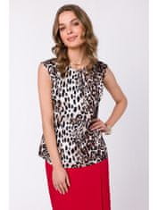 Style Stylove Dámska blúzka Niver S332 leopard L