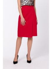 Stylove Dámska midi sukňa Lyoth S343 červená L